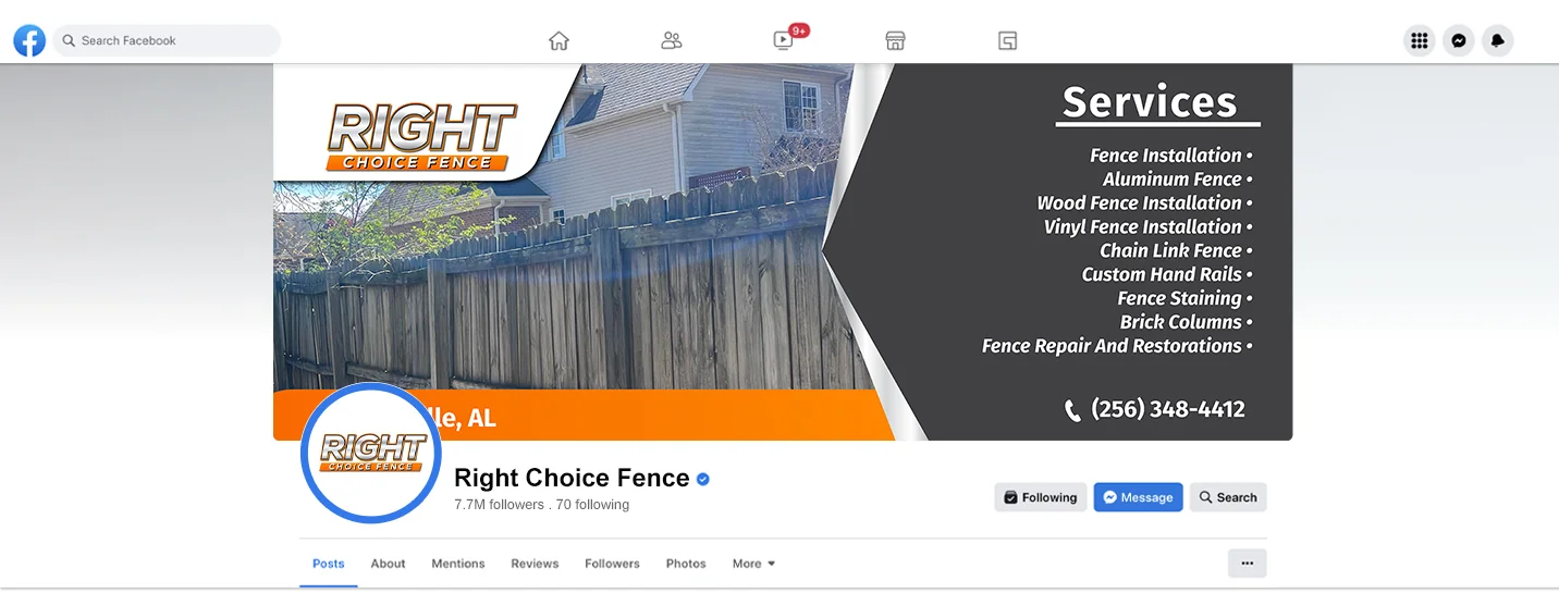 Right Choice Fence